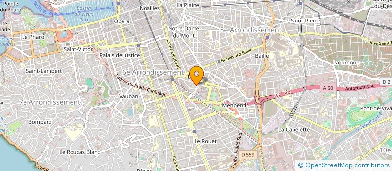 localisation de l'entreprise SYNDICAT DES CARDIOLOGUES DE PROVENCE à MARSEILLE