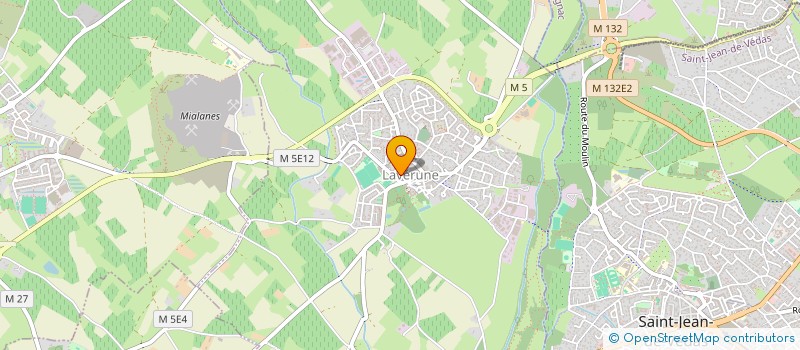 localisation de l'entreprise SYNDICAT DES CHASSEURS ET DES PROPRIETAIRES DE LAVERUNE  LAVERUNE