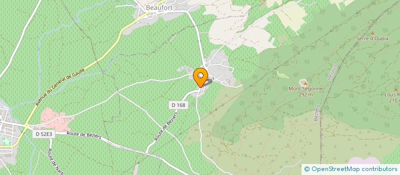 localisation de l'entreprise SYNDICAT DES CHASSEURS ET PROPRIETAIRES D OUPIA  OUPIA