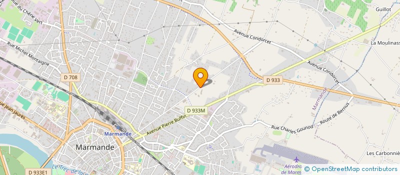 localisation de l'entreprise SYNDICAT DES CHIRURGIENS DENTISTES DU LOT ET GARONNE  MARMANDE