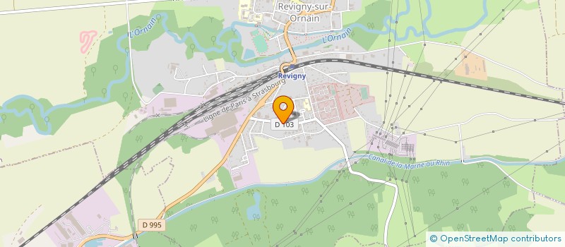 localisation de l'entreprise SYNDICAT DES CO-PROPRIETAIRES à REVIGNY-SUR-ORNAIN