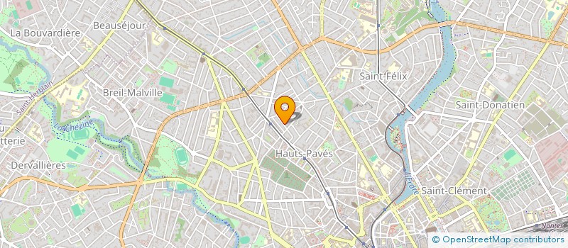 localisation de l'entreprise SYNDICAT DES CO PROPRIETAIRES  NANTES