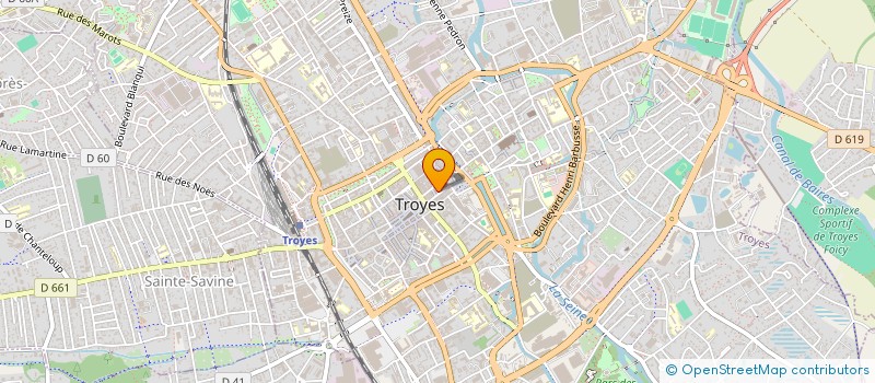 localisation de l'entreprise SYNDICAT DES CO PROPRIETAIRES  TROYES