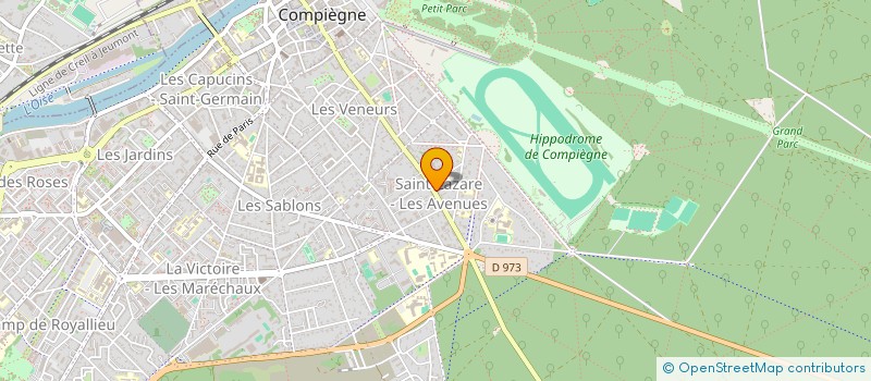 localisation de l'entreprise SYNDICAT DES CO PROPRIETAIRES à COMPIEGNE