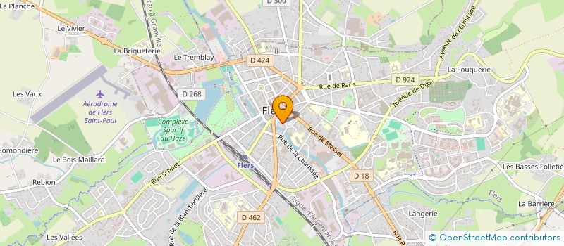localisation de l'entreprise SYNDICAT DES CO PROPRIETAIRES à FLERS