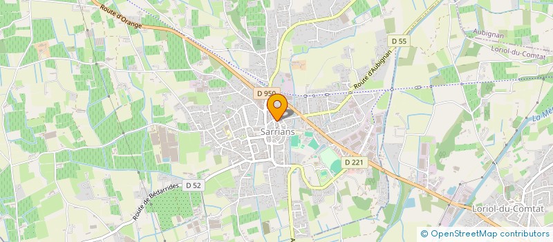 localisation de l'entreprise SYNDICAT DES CO PROPRIETAIRES DE LA RESIDENCE DU VENTOUX  SARRIANS