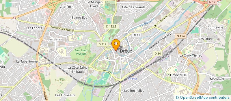 localisation de l'entreprise SYNDICAT DES COMMERCANTS DES MARCHES DE FRANCE DU DROUAIS à DREUX
