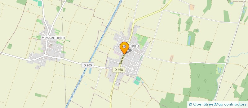 localisation de l'entreprise SYNDICAT DES COMMUNES FORESTIERES DE SELESTAT ET ENVIRONS à MACKENHEIM