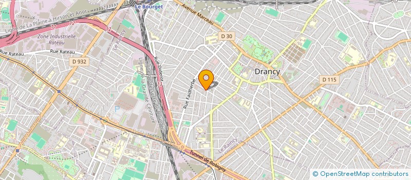 localisation de l'entreprise SYNDICAT DES CONDUCTEURS DE TAXIS  DRANCY