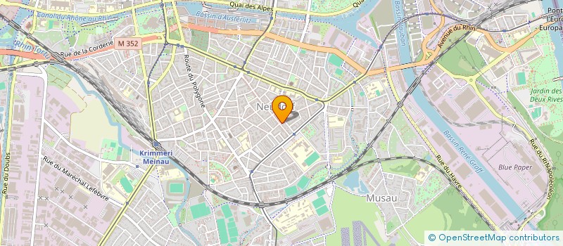 localisation de l'entreprise SYNDICAT DES COPRO 82 RUE DE LA ZIEGELAU à STRASBOURG