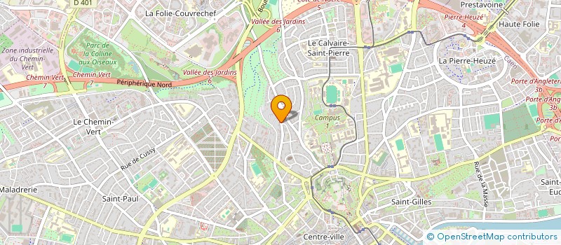 localisation de l'entreprise SYNDICAT DES COPRO LE BOIS à CAEN