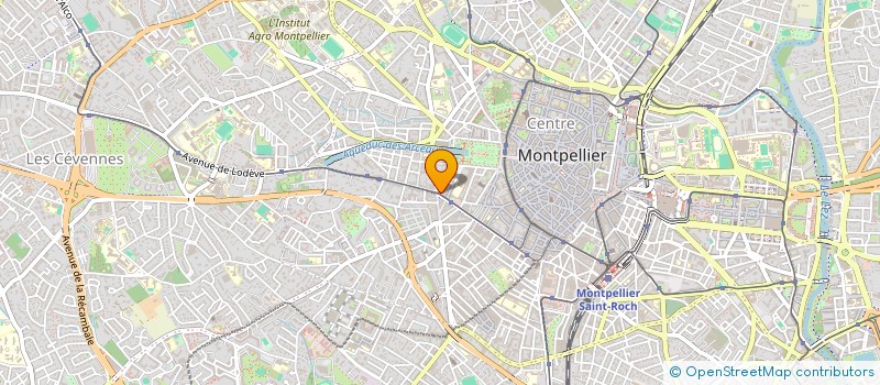 localisation de l'entreprise SYNDICAT DES COPRO LEONARD DE VINCI à MONTPELLIER