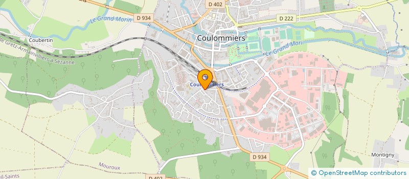 localisation de l'entreprise SYNDICAT DES COPROP DE L'IMMEUBLE à COULOMMIERS