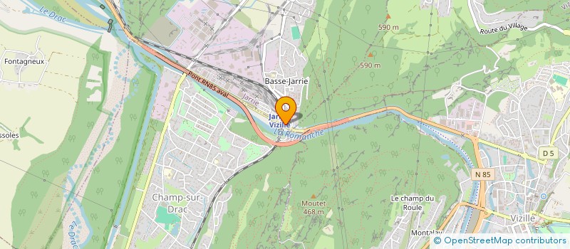 localisation de l'entreprise SYNDICAT DES COPROP DES PLATRIERES BAT A  JARRIE