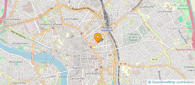 localisation de l'entreprise SYNDICAT DES COPROP DU 12 RUE BROUARDEL à TOULOUSE