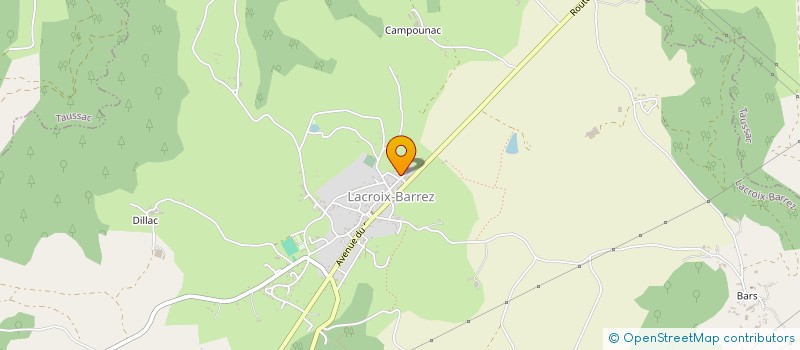 localisation de l'entreprise SYNDICAT DES COPROPRIETAIRE  MUR-DE-BARREZ