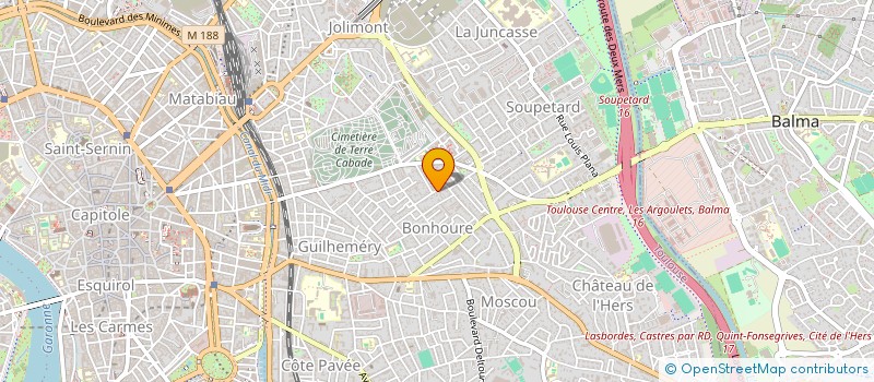 localisation de l'entreprise SYNDICAT DES COPROPRIETAIRE DE LA à TOULOUSE