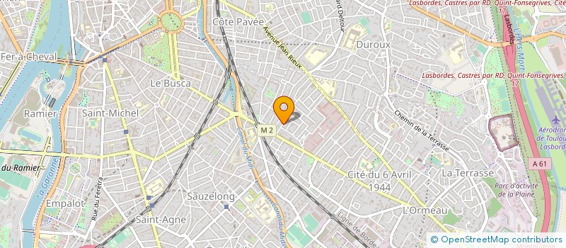 localisation de l'entreprise SYNDICAT DES COPROPRIETAIRE DE LA à TOULOUSE