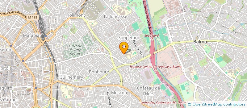 localisation de l'entreprise SYNDICAT DES COPROPRIETAIRE DE LA à TOULOUSE