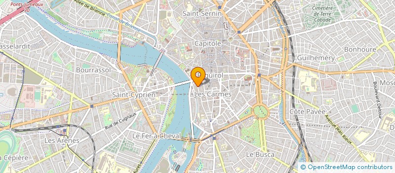 localisation de l'entreprise SYNDICAT DES COPROPRIETAIRE IMMEU à TOULOUSE