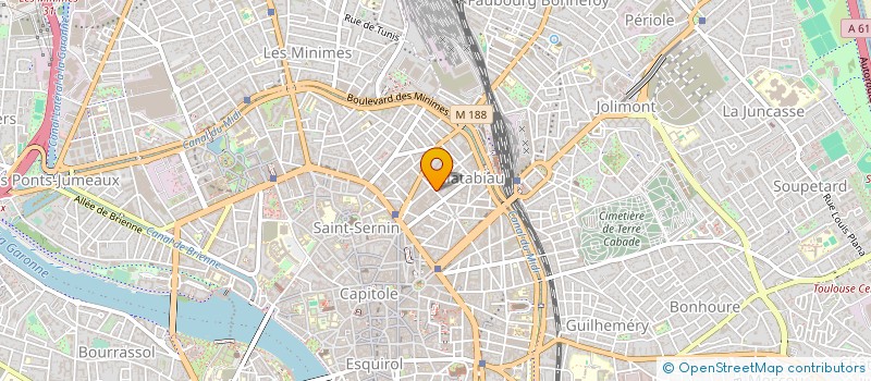 localisation de l'entreprise SYNDICAT DES COPROPRIETAIRE IMMEU à TOULOUSE