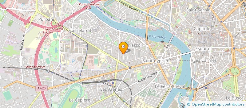 localisation de l'entreprise SYNDICAT DES COPROPRIETAIRE IMMEU à TOULOUSE