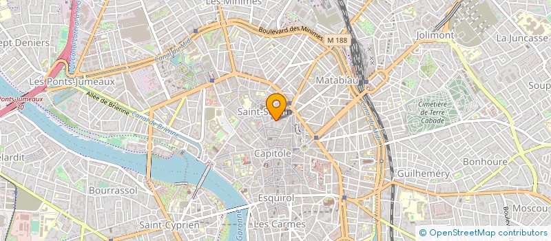 localisation de l'entreprise SYNDICAT DES COPROPRIETAIRE IMMEU à TOULOUSE