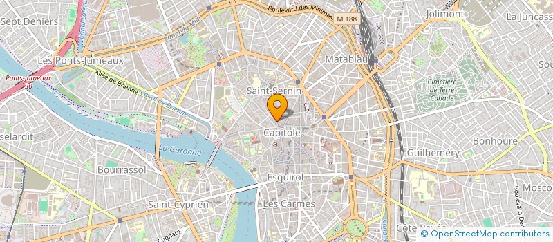 localisation de l'entreprise SYNDICAT DES COPROPRIETAIRE IMMEU à TOULOUSE