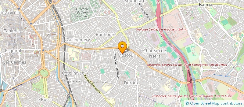 localisation de l'entreprise SYNDICAT DES COPROPRIETAIRE IMMEU à TOULOUSE