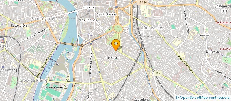 localisation de l'entreprise SYNDICAT DES COPROPRIETAIRE IMMEU à TOULOUSE