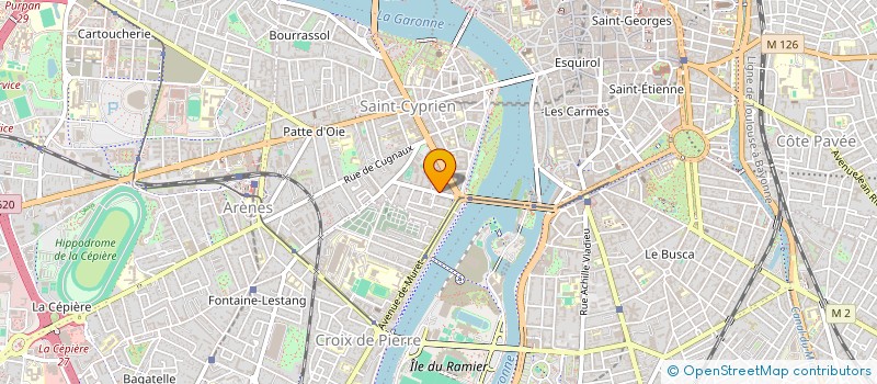 localisation de l'entreprise SYNDICAT DES COPROPRIETAIRE   IMMEU  TOULOUSE