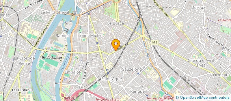 localisation de l'entreprise SYNDICAT DES COPROPRIETAIRE   IMMEU  TOULOUSE