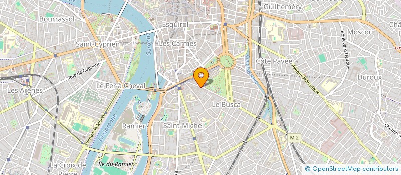 localisation de l'entreprise SYNDICAT DES COPROPRIETAIRE   IMMEU  TOULOUSE