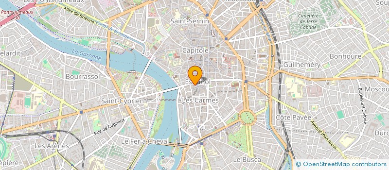 localisation de l'entreprise SYNDICAT DES COPROPRIETAIRE   IMMEU  TOULOUSE