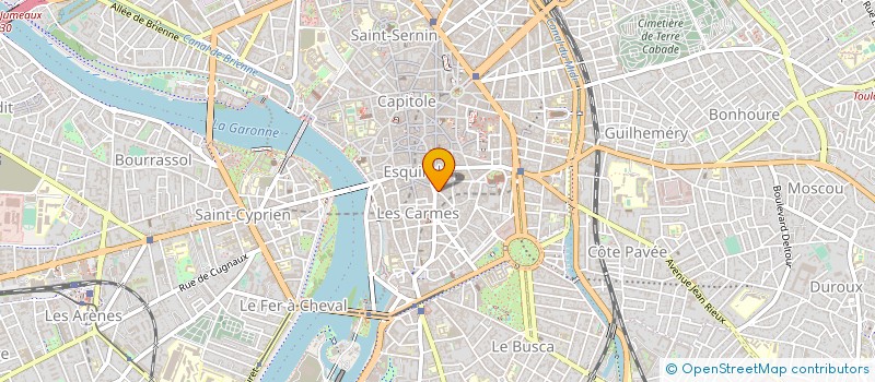 localisation de l'entreprise SYNDICAT DES COPROPRIETAIRE   IMMEU  TOULOUSE