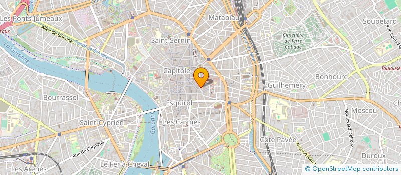 localisation de l'entreprise SYNDICAT DES COPROPRIETAIRE   IMMEU  TOULOUSE