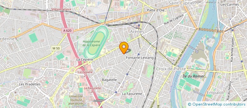 localisation de l'entreprise SYNDICAT DES COPROPRIETAIRE   IMMEU  TOULOUSE