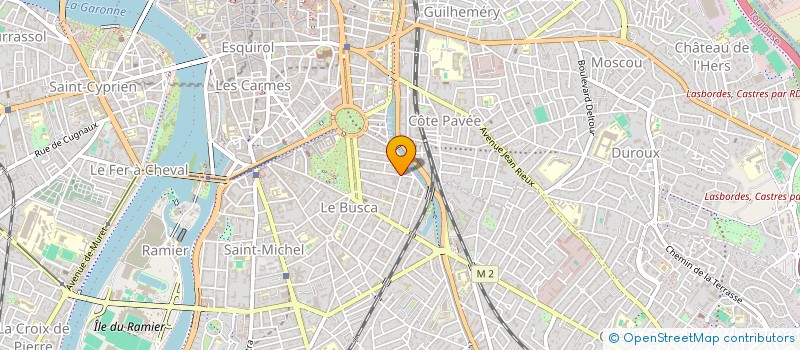 localisation de l'entreprise SYNDICAT DES COPROPRIETAIRE   IMMEU  TOULOUSE