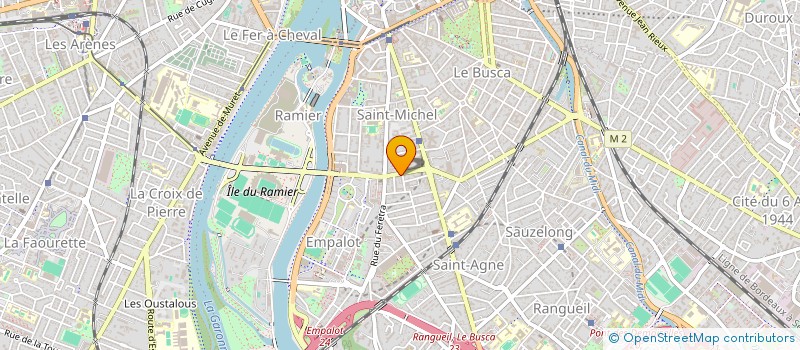 localisation de l'entreprise SYNDICAT DES COPROPRIETAIRE   IMMEU  TOULOUSE