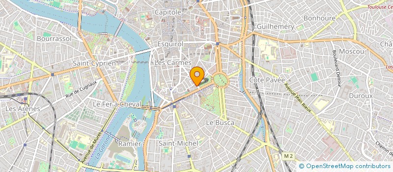 localisation de l'entreprise SYNDICAT DES COPROPRIETAIRE   IMMEU  TOULOUSE