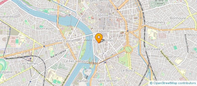 localisation de l'entreprise SYNDICAT DES COPROPRIETAIRE   IMMEU  TOULOUSE