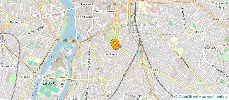 localisation de l'entreprise SYNDICAT DES COPROPRIETAIRE   IMMEU  TOULOUSE