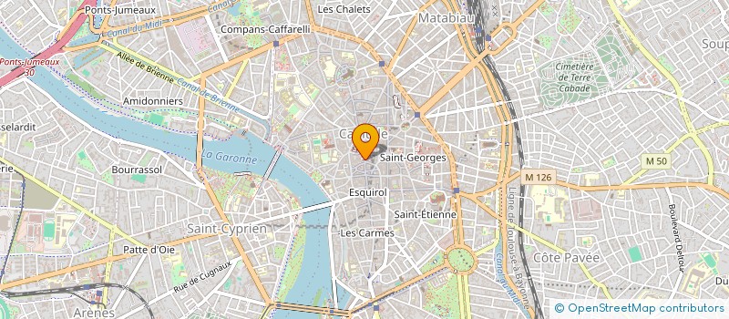 localisation de l'entreprise SYNDICAT DES COPROPRIETAIRE   IMMEU  TOULOUSE
