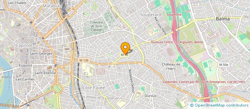 localisation de l'entreprise SYNDICAT DES COPROPRIETAIRE IMMEU à TOULOUSE