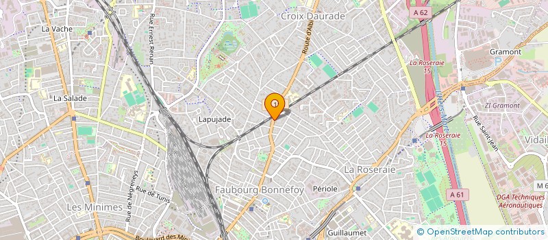 localisation de l'entreprise SYNDICAT DES COPROPRIETAIRE IMMEU à TOULOUSE