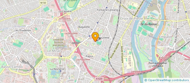 localisation de l'entreprise SYNDICAT DES COPROPRIETAIRE IMMEU à TOULOUSE