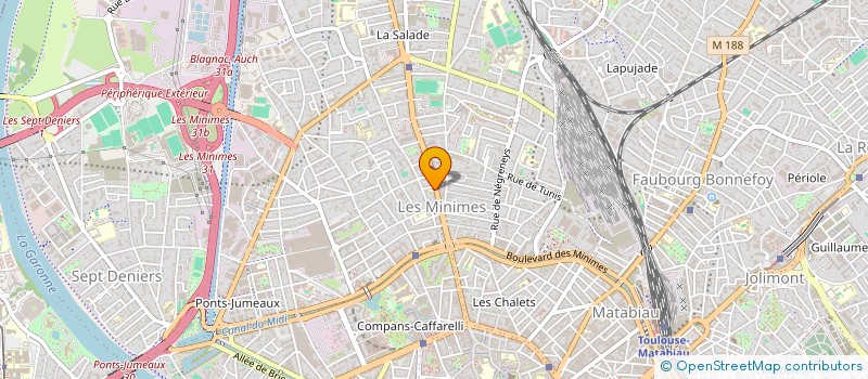 localisation de l'entreprise SYNDICAT DES COPROPRIETAIRE IMMEU à TOULOUSE