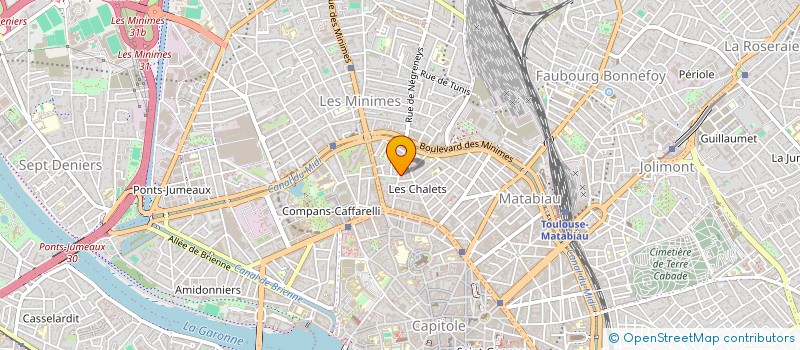 localisation de l'entreprise SYNDICAT DES COPROPRIETAIRE IMMEU à TOULOUSE