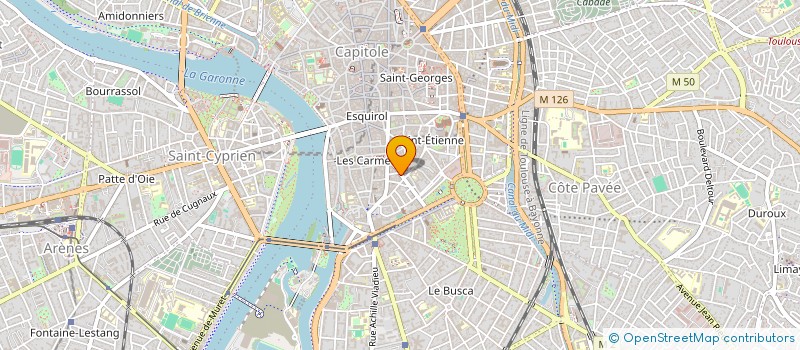 localisation de l'entreprise SYNDICAT DES COPROPRIETAIRE IMMEU à TOULOUSE