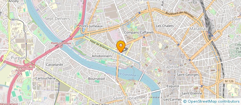 localisation de l'entreprise SYNDICAT DES COPROPRIETAIRE IMMEU à TOULOUSE